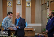 گزارش تصویری | بمناسبت هفته سربازان گمنام امام زمان ؛ تجلیل و قدردانی ازمدیر و کارشناسان حراست دانشگاه 